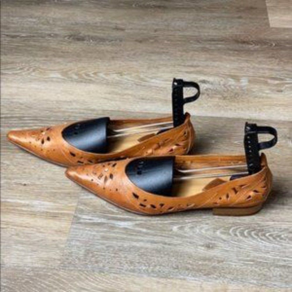 Leather Flats Size 37 - Picture 7 of 8